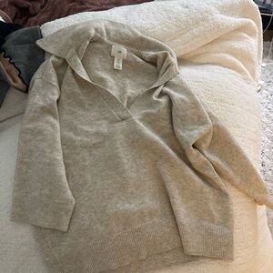 Women's Beige Sweater